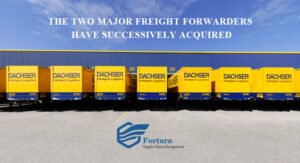 THE TWO MAJOR FREIGHT FORWARDERS HAVE SUCCESSIVELY ACQUIRED