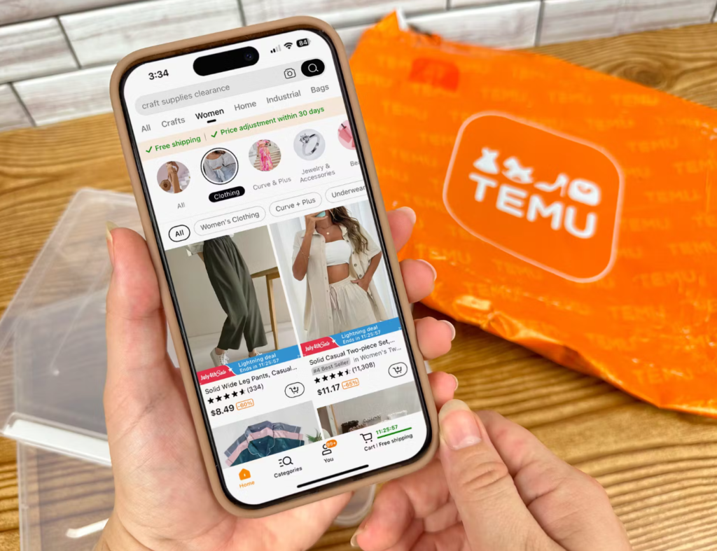 TEMU COMPETES WITH MAJOR E-COMMERCE COMPANIES