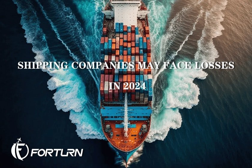 SHIPPING COMPANIES MAY FACE LOSSES IN 2024